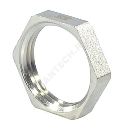 Контргайка латунь никель Ду 40 (1 1/2") ВР SantechSystems