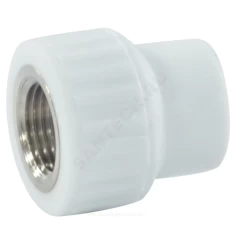 Муфта PP-R комбинированная белая Дн 25х1/2" ВР VALFEX 10129125