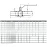 Кран шаровой сталь газ КШ.Ц.П.GAS Ду 25 Ру40 п/привар L=230мм LD КШ.Ц.П.GAS.025.040.Н/П.02