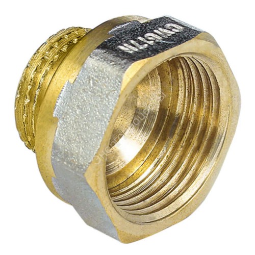 Переход латунь никель реборда Ду 50х40 (2"х1 1/2") ВР/НР 9021 ГОСТ 32585-2013 Aquasfera 9021-13