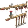 Узел коллекторный этажный латунь Ду 40 для учёта расхода ТЭ GE553-B3 3/4" 5 вых 1/2" Giacomini GE553Y045