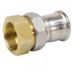 Муфта разъемная сталь нерж AISI 316L Дн 22х3/4" Ру16 пресс/ВР Inoxpres RM 184022003