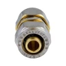 Муфта МП латунь никель обжим Дн 26 ГОСТ 32415-2013 7003 Aquasfera 7003-03