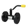 Кран шаровой сталь 09Г2С Ballomax КШТ 60.103 Ду 15 Ру40 фл L=130мм BROEN КШТ 60.103.015.А.40