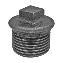 Заглушка чугун Ду 25 (1") НР Fittex PLUS