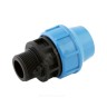 Муфта компрессионная ПЭ Дн 25х3/4" НР Ру12,5 Джилекс 9129