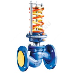 Регулятор перепада давления чугун RDT Ду 80 Ру16 фл Рп0.9-10 Kvs=40м3/ч Теплосила RDT-2.2-80-40