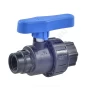 Кран шаровой компрессионный 3/4"x3/4" ВР/ВР Ру10 RTP (РосТурПласт) 17359