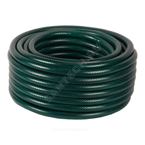 Шланг поливочный армированный ПВХ Дв 19 (3/4") бухта 25м Метеор непрозрачный Завод ПолимерШланг НФ-00000047