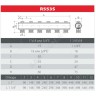 Коллектор латунь 1" ВР/ВР на 9 вых НР м/о 50мм под адаптер с базой 18мм с отсечными балансировочными клапанами R553S Giacomini R553SY009