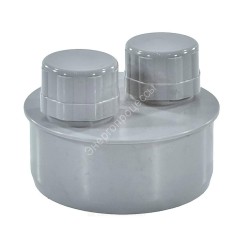 Клапан PP-H вакуумный серый Дн 110 б/нап VALFEX 26000110