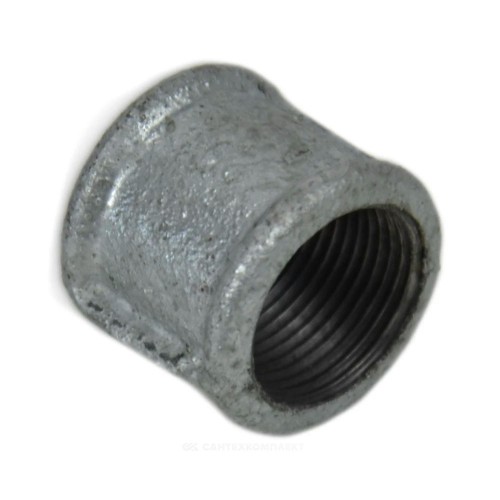 Муфта прямая чугун оц Ду 20 (3/4") ВР Fittex
