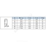 Заглушка латунь никель Ду 15 (1/2") ВР SantechSystems