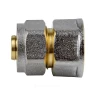 Муфта МП латунь никель обжим Дн 20х3/4" ВР ГОСТ 32415-2013 7002 Aquasfera 7002-04