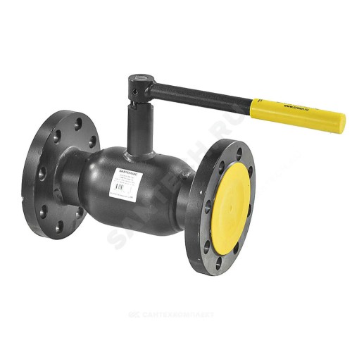 Кран шаровой сталь 09Г2С Ballomax КШТ 60.103 Ду 65 Ру16 фл L=270мм BROEN КШТ 60.103.065.А.16
