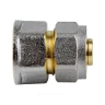 Муфта МП латунь никель обжим Дн 26х1" ВР ГОСТ 32415-2013 7002 Aquasfera 7002-06