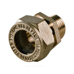 Муфта латунь 15Aх3/4" обжим/НР STAHLMANN SSML1503/4BEF
