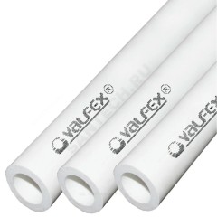 Труба PP-R белая Дн 32х5,4 Ру20 SDR6 Т<80С L=2м VALFEX 101020322