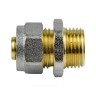 Муфта МП латунь никель обжим Дн 20х1/2" НР ГОСТ 32415-2013 7001 Aquasfera 7001-03