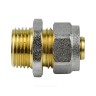 Муфта МП латунь никель обжим Дн 20х1/2" НР ГОСТ 32415-2013 7001 Aquasfera 7001-03