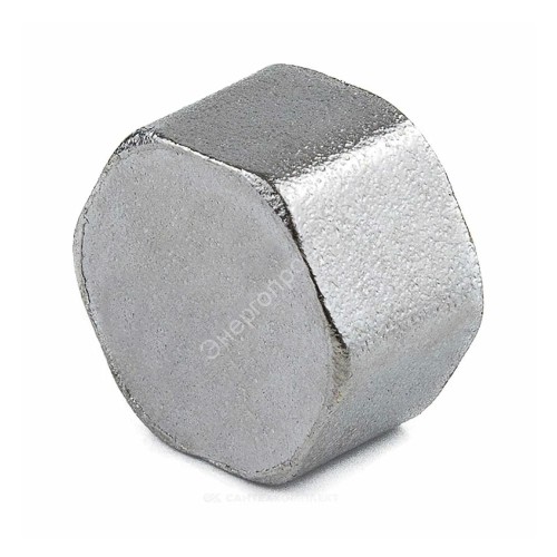 Заглушка латунь никель Ду 20 (3/4") ВР 9016 ГОСТ 32585-2013 Aquasfera 9016-02