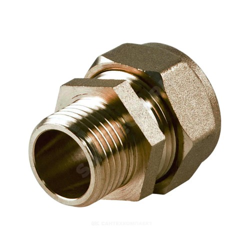 Муфта латунь 20Aх3/4" обжим/НР STAHLMANN SSML2003/4BEF