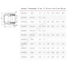 Муфта PP-R комбинированная под ключ серая Дн 75х2 1/2" ВР VALFEX 10134075Г