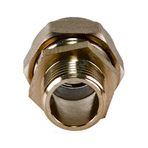 Муфта латунь 25Aх3/4" обжим/НР STAHLMANN SSML2503/4BEF