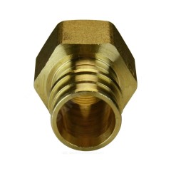 Муфта для PE-X труб радиальная латунь Дн 16х3/4" ВР GX109 Giacomini GX109Y043