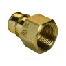 Муфта для PE-X труб радиальная латунь Дн 16х3/4" ВР GX109 Giacomini GX109Y043