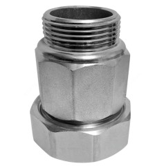 Муфта сталь оц Ду 15 1/2" НР/обжим Дн 19,7-21,8 SantechSystems