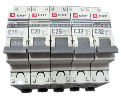 Выключатель автоматический 3P 32А (B) 6кА ВА 47-63 EKF PROxima