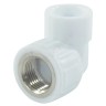 Угольник PP-R комбинированный белый Дн 32х3/4" ВР VALFEX 10125132
