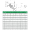 Фильтр сетчатый Y-образный чугун Ду 300 Ру16 фл F4240A Tecofi F4240A-0300