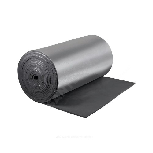 Рулон вспененный каучук ST 10/1,0-20 Тмакс=110°C черный с покрытием ALU K-flex 80610000108