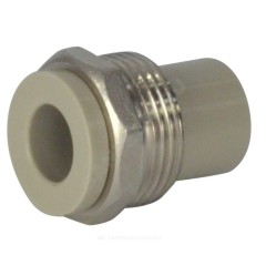 Штуцер PP-R комбинированный серый Дн 25х1" НР VALFEX 10134025Г