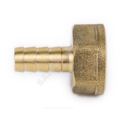 Переходник штуцерный латунь неразъемный для шланга Дн 16х1/2" ВР 9101 Aquasfera 9101-10
