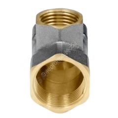 Тройник латунь никель переходной Ду 25х20х25 (1"х3/4"х1") ВР/ВР 9008 ГОСТ 32585-2013 Aquasfera 9008-03
