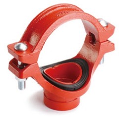 Хомут резьбовой седёлка (46мм) 5"х1 1/4" (125х32) 139х42