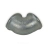 Угольник проходной чугун оц Ду 40 (1 1/2") ВР/ВР Fittex