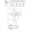 Фильтр сетчатый T-образный латунь Ду 32 Ру25 G1 1/4" НР 751 Icma 83751AG05