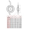 Клапан обратный сталь 1/створ CB5440 Ду 350 Ру16 Тмакс=110 оС межфл оцинкован тарелка сталь Tecofi CB5440-0350