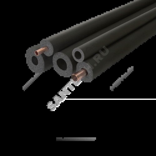 Трубка вспененный полиэтилен BLACK STAR 12/6 L=2м Тмакс=95°C черный Energoflex EFXT012062BS